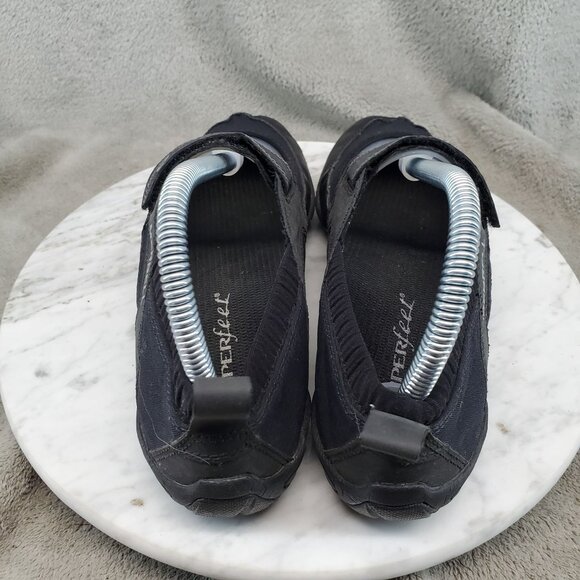 Merrell Shoes Womens Size 7.5 Black Textile Pure Glove Barefoot Mary Jane - Picture 5 of 10